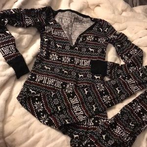 PINK Christmas Onsie